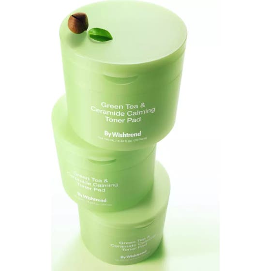 Green Tea & Ceramide Calming Toner Pad
