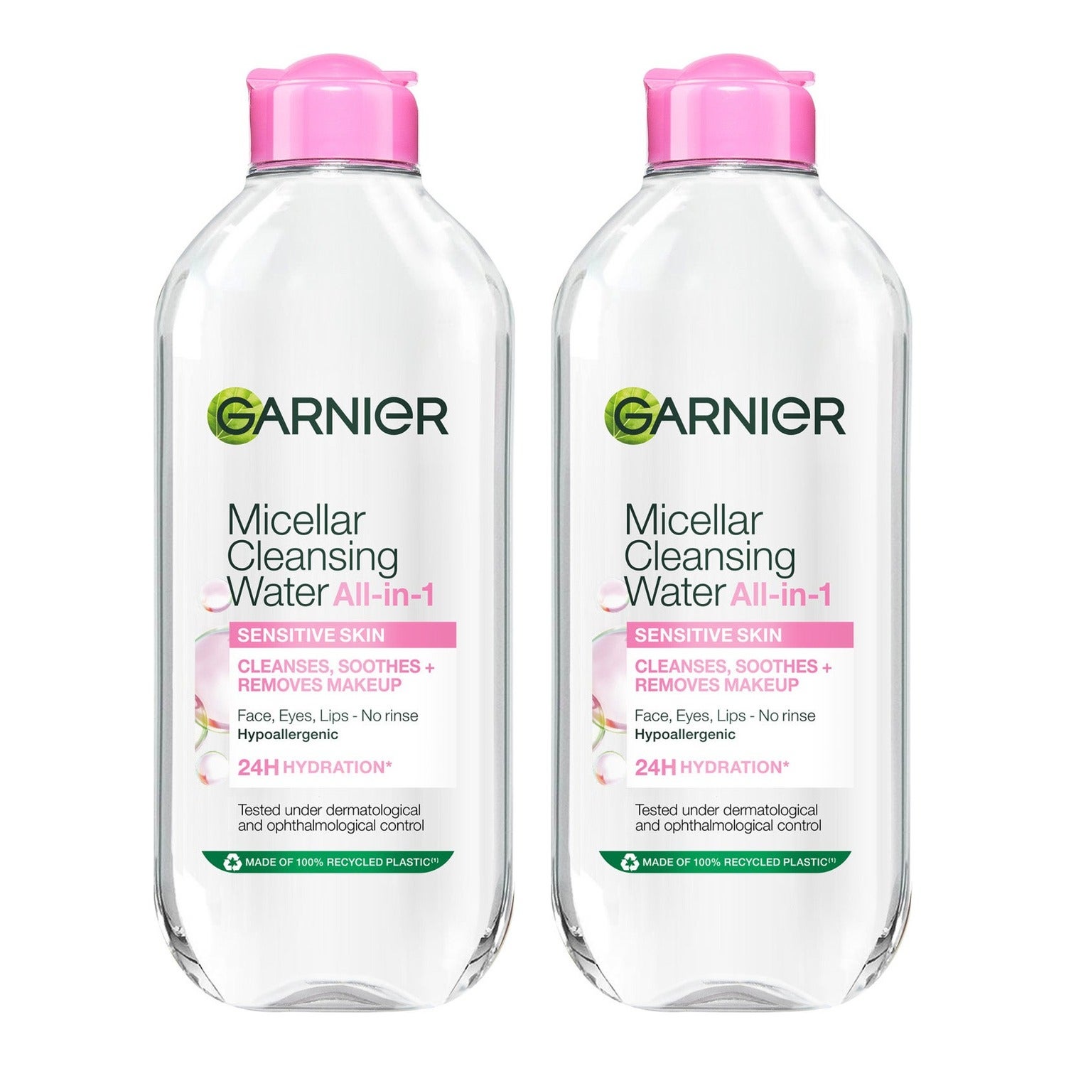 Garnier Micellar Cleansing Water Normal & Sensitive Skin Duo