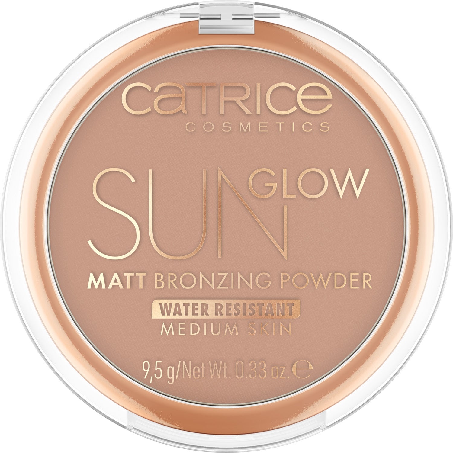 Catrice Sun Lover Glow Bronzing Powder 010 Sun-Kissed Bronze 8 g puder, rouge & highlighter dam – bild 2