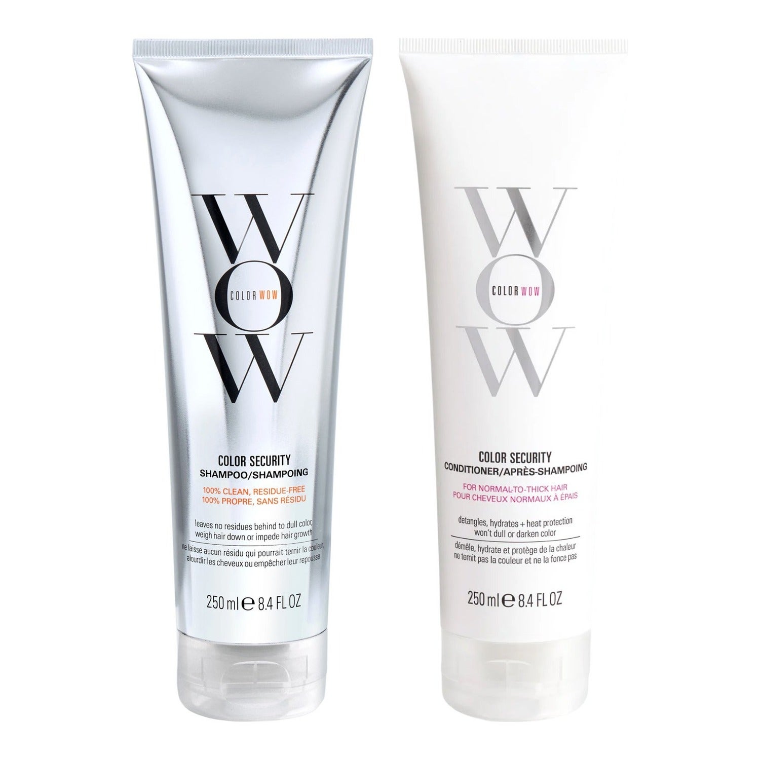 Color Wow Color-Treated Hair Care Duo Shampoo 250 ml & Conditioner 250 ml - 500 ml