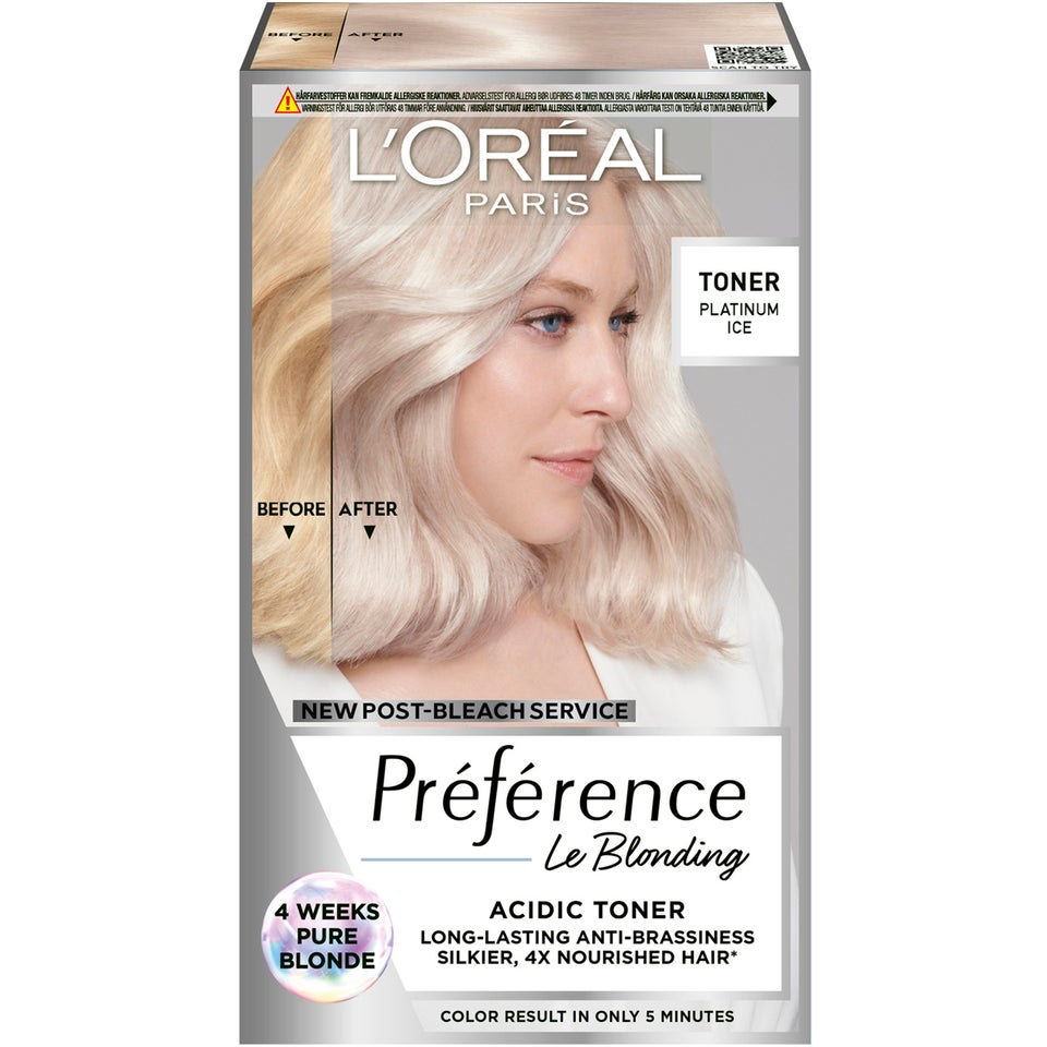 Préférence Le Blonding Toner Platinum Ice 1 pcs