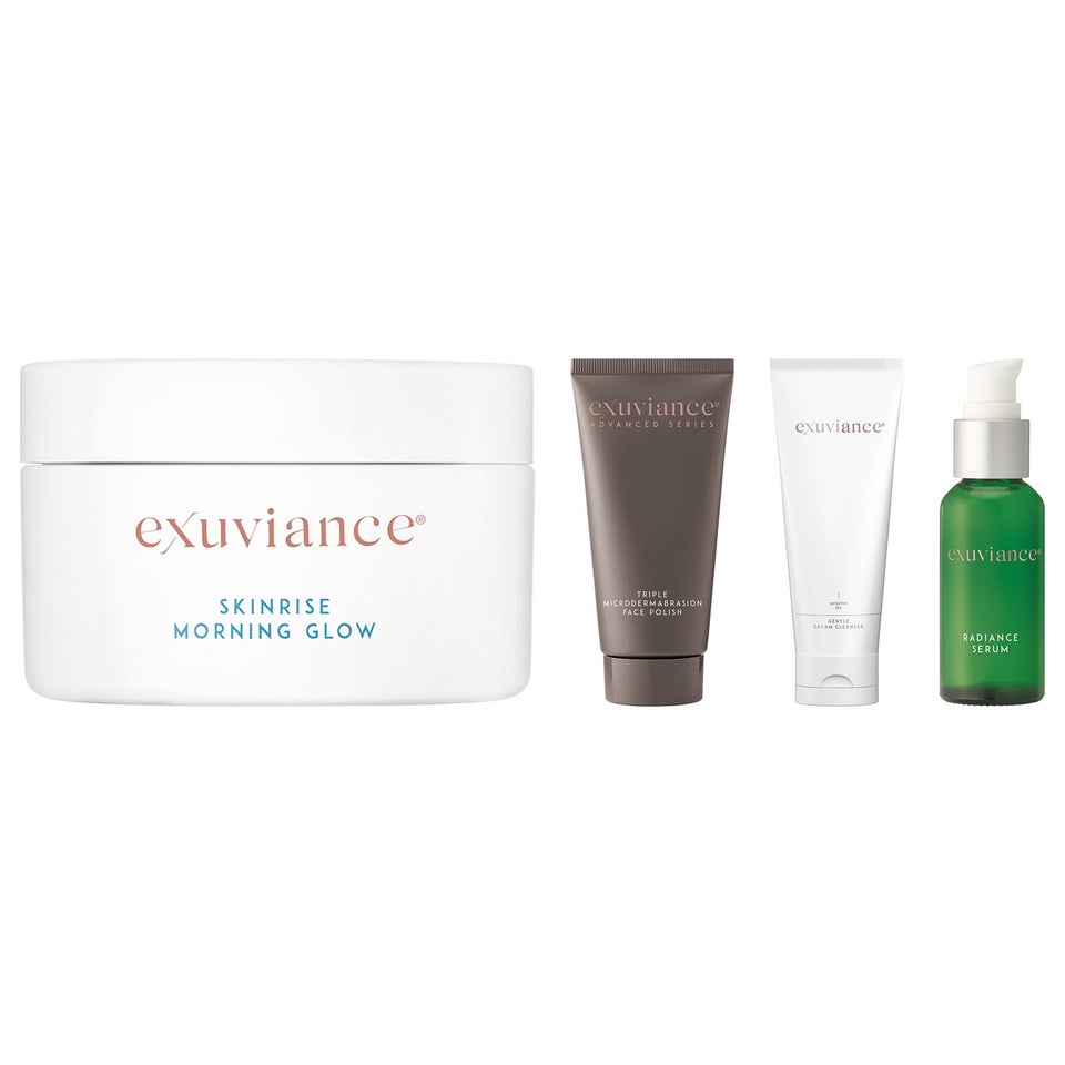 Radiant Skin Starter Set Cleanser 212 Ml, Polish 75 G, Serum 30 Ml, Glow 36 Pcs