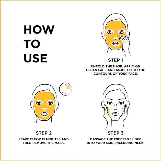 SkinActive Vitamin C Sheet Mask