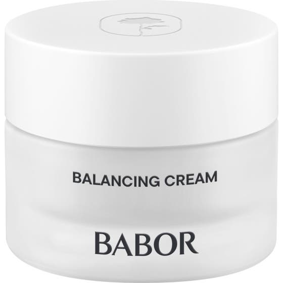 Babor Skinovage Balancing Cream 50 ml återfuktande babor balanskräm i frostad glasburk med vitt lock