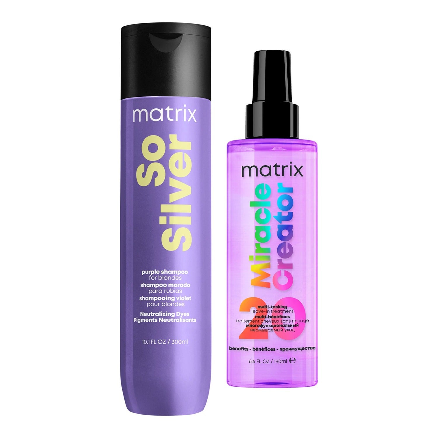Matrix Matrix So Silver Shampoo & Miracle Creator