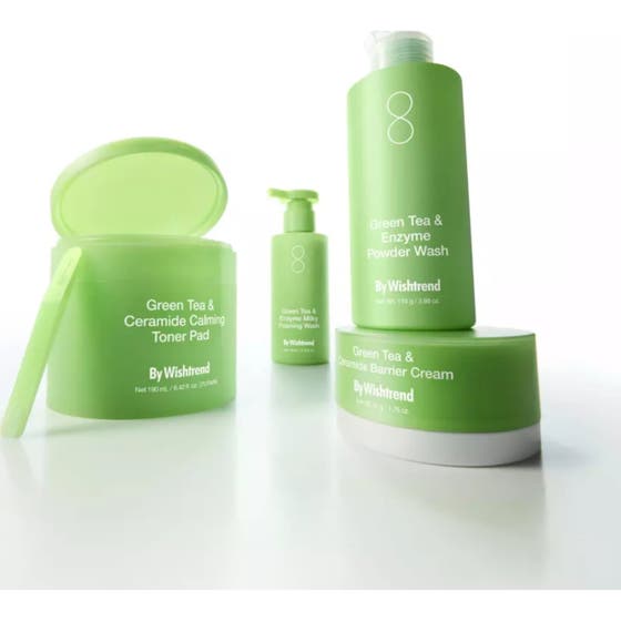 Green Tea & Ceramide Calming Toner Pad