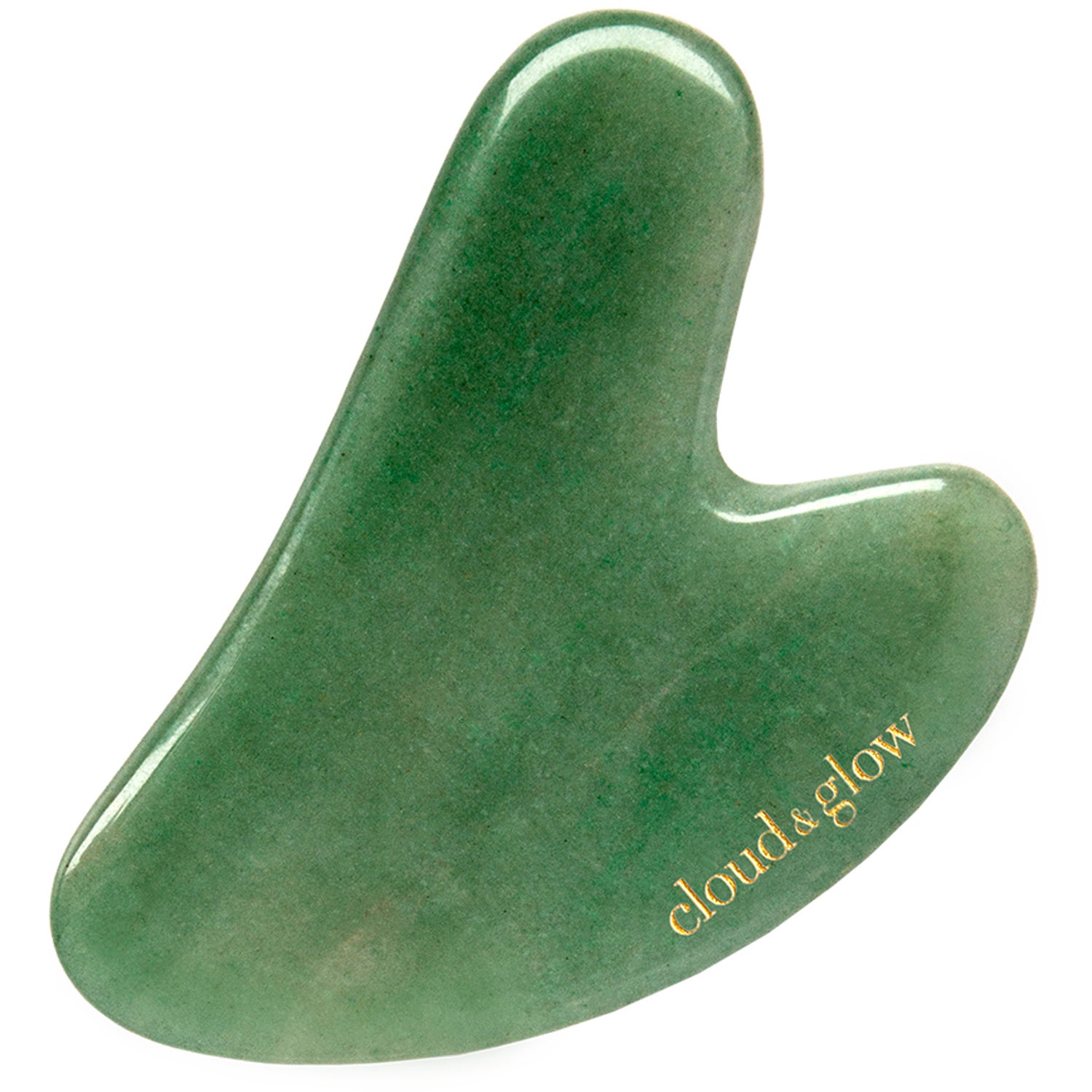 Cloud & Glow Green Aventurine Gua Sha Green 1 pcs ansiktskräm & serum dam – bild 2