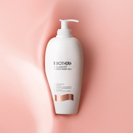 Biotherm Collagen Fit Body Milk 400 ml oppstrammende bodylotion i et 3-trinns program med skrubb og dusjsåpe.