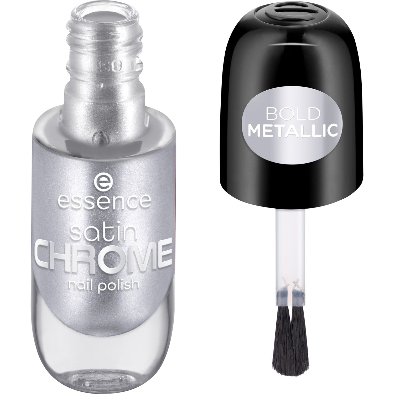Alternativ bild 0 för essence Satin Chrome Nail Polish 04 SteelGPT