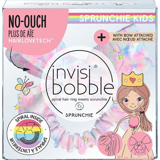 Kids Slim Sprunchie With Bow