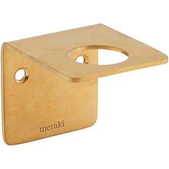 Wall Bracket Brushed Brass Finish