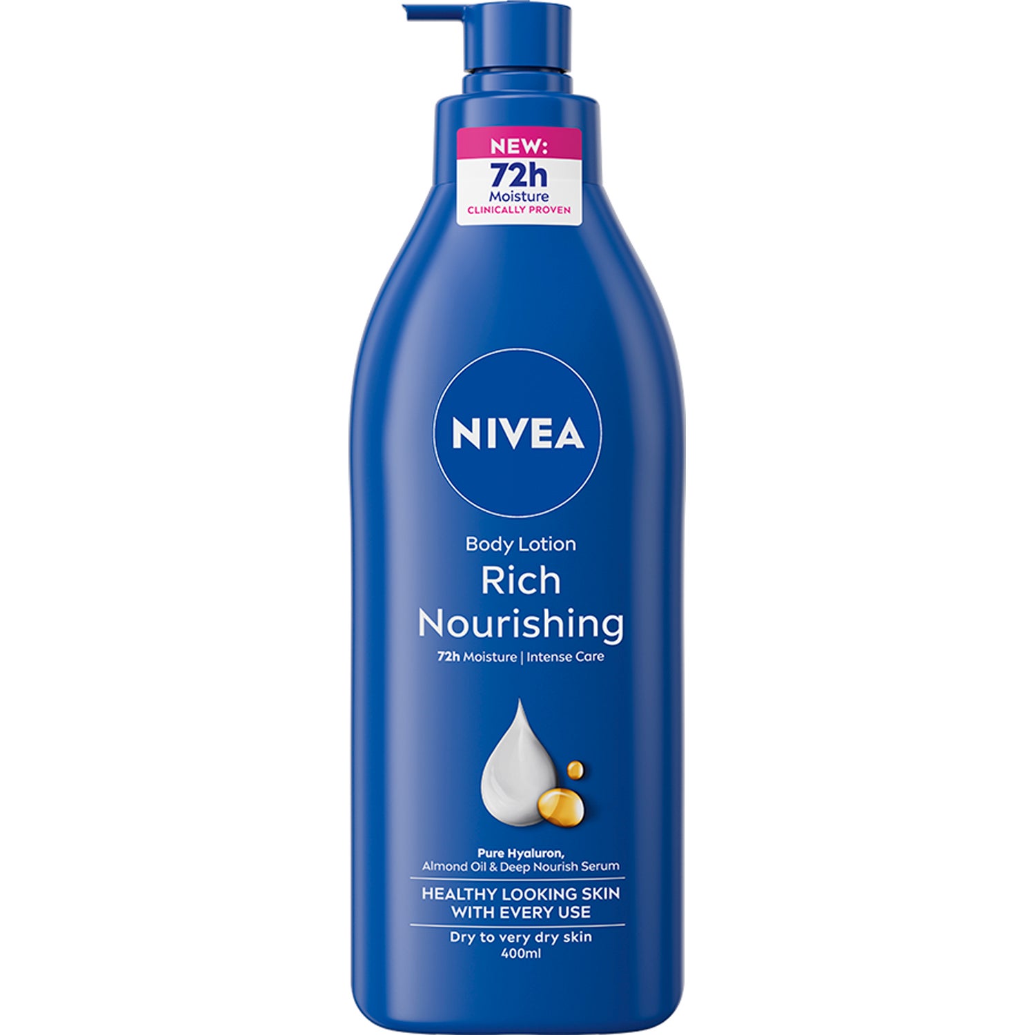 NIVEA Rich Nourishing Body Lotion Pump 400 ml billede