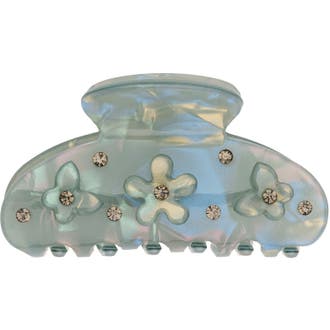 Flower & Butterfly Hair Claw Small