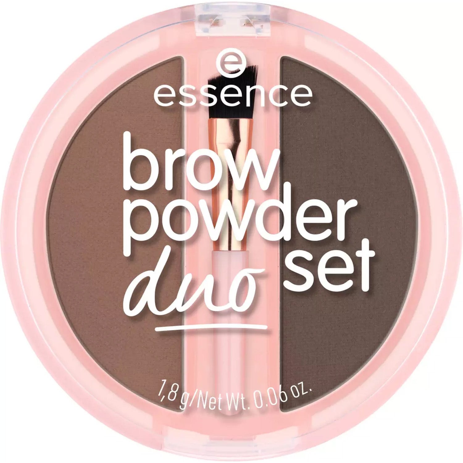 essence Brow Powder Duo Set 02 Medium - 1,8 g billede