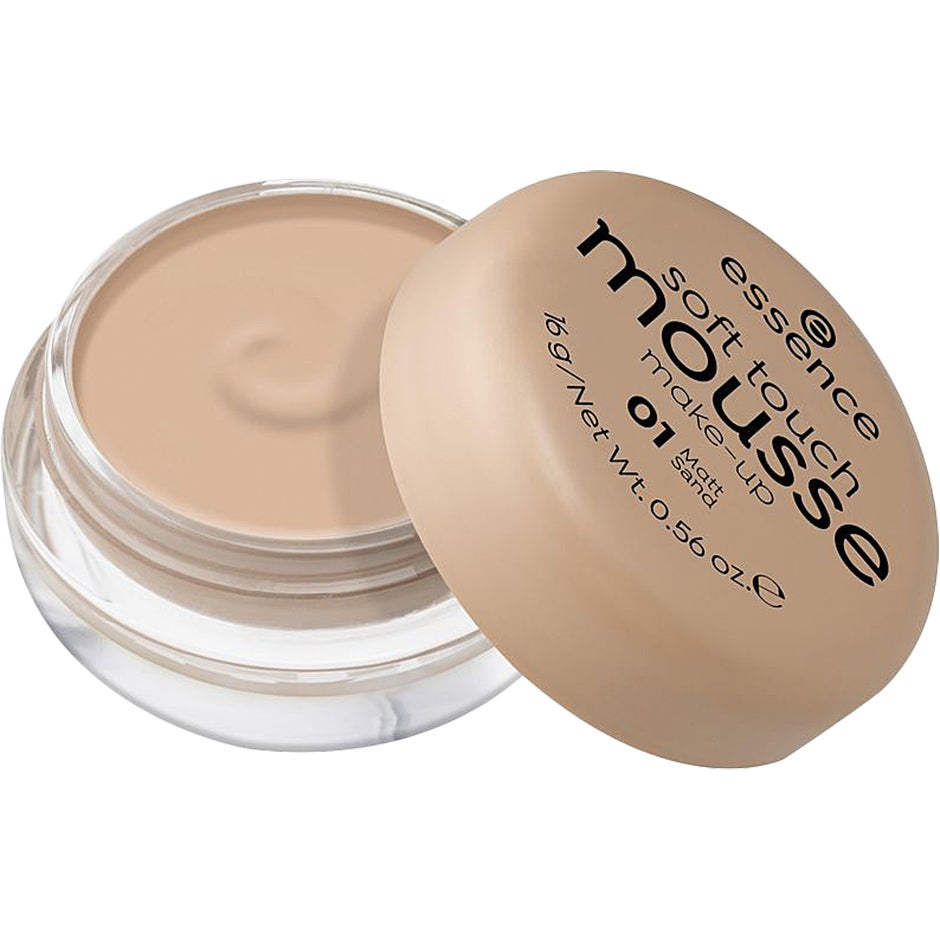 essence Soft Touch Mousse Make-Up 01 Matt Sand 16 g