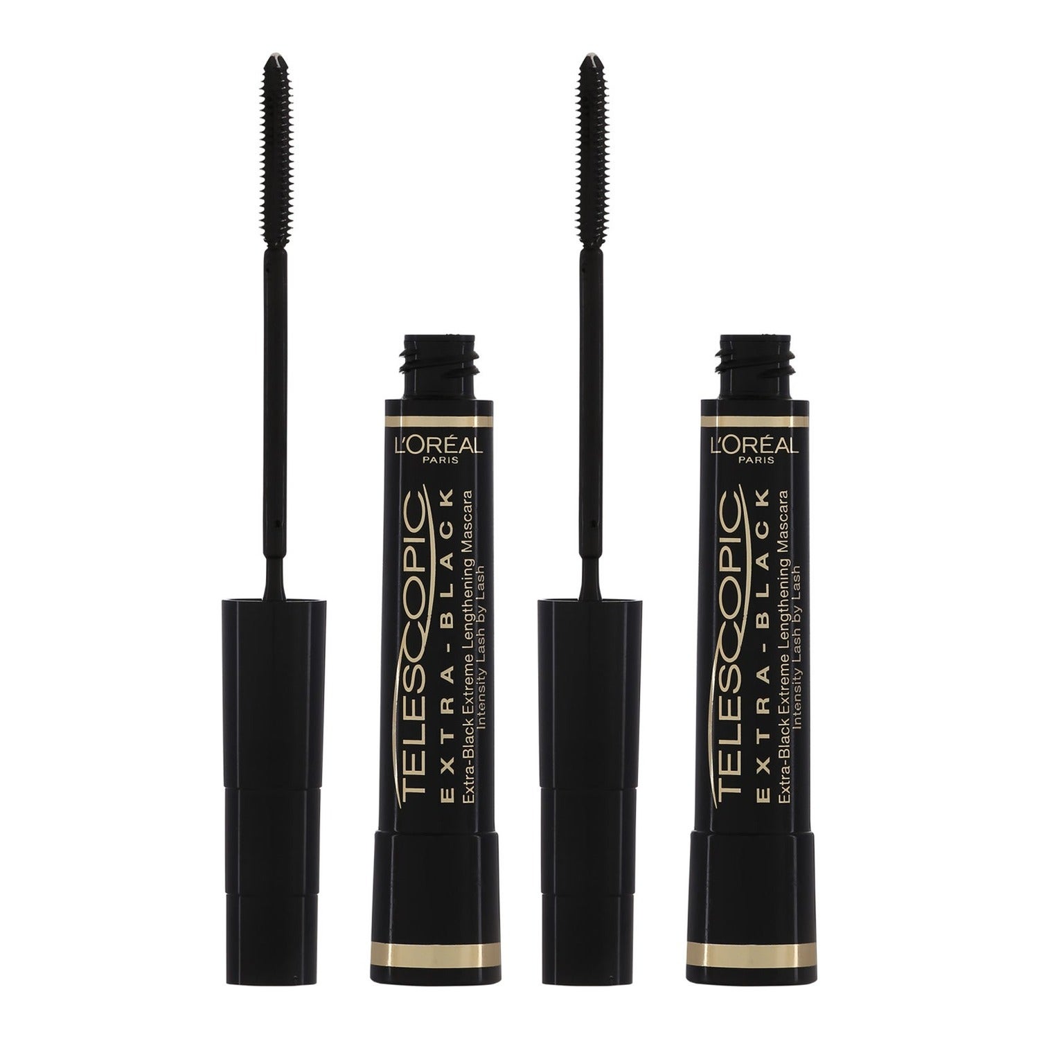 L'Oréal Paris Telescopic Mascara Duo Carbon Black 2 X Telescopic Mascara