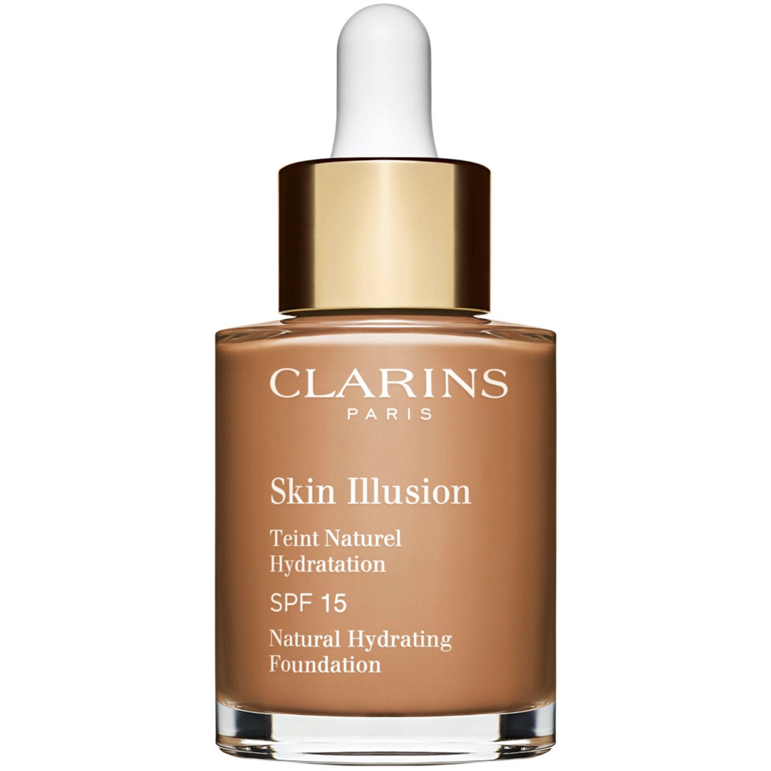 Clarins Skin Illusion Natural Hydrating Foundation SPF15 113C Chestnut 30ml / 1 fl.oz. foundation & concealer dam – bild 3