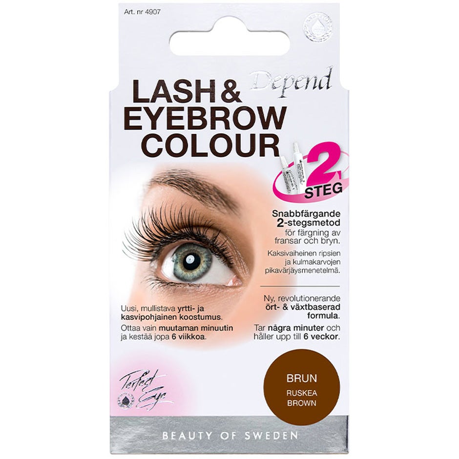 Depend Cosmetic Lash/Eyebrow Col. ögonbryn dam – bild 4