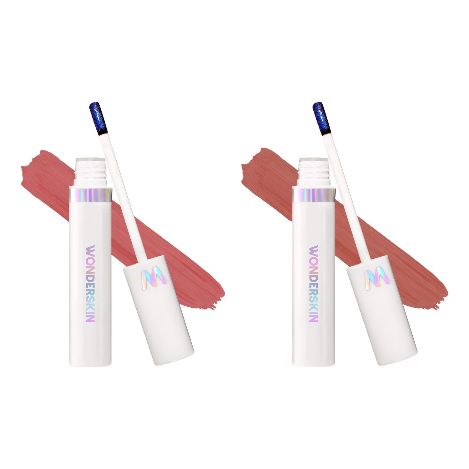 Wonderskin Wonder Blading Lip Stain Masque Warm & Chestnut Duo - 8 ml