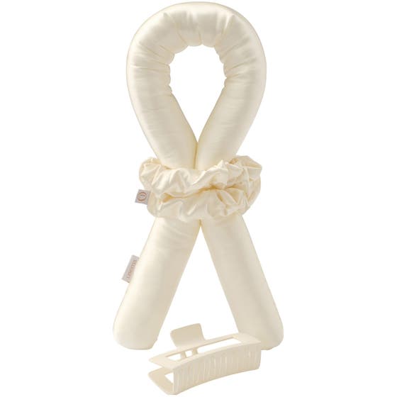 Heatless Curls in Mulberry Silk Large