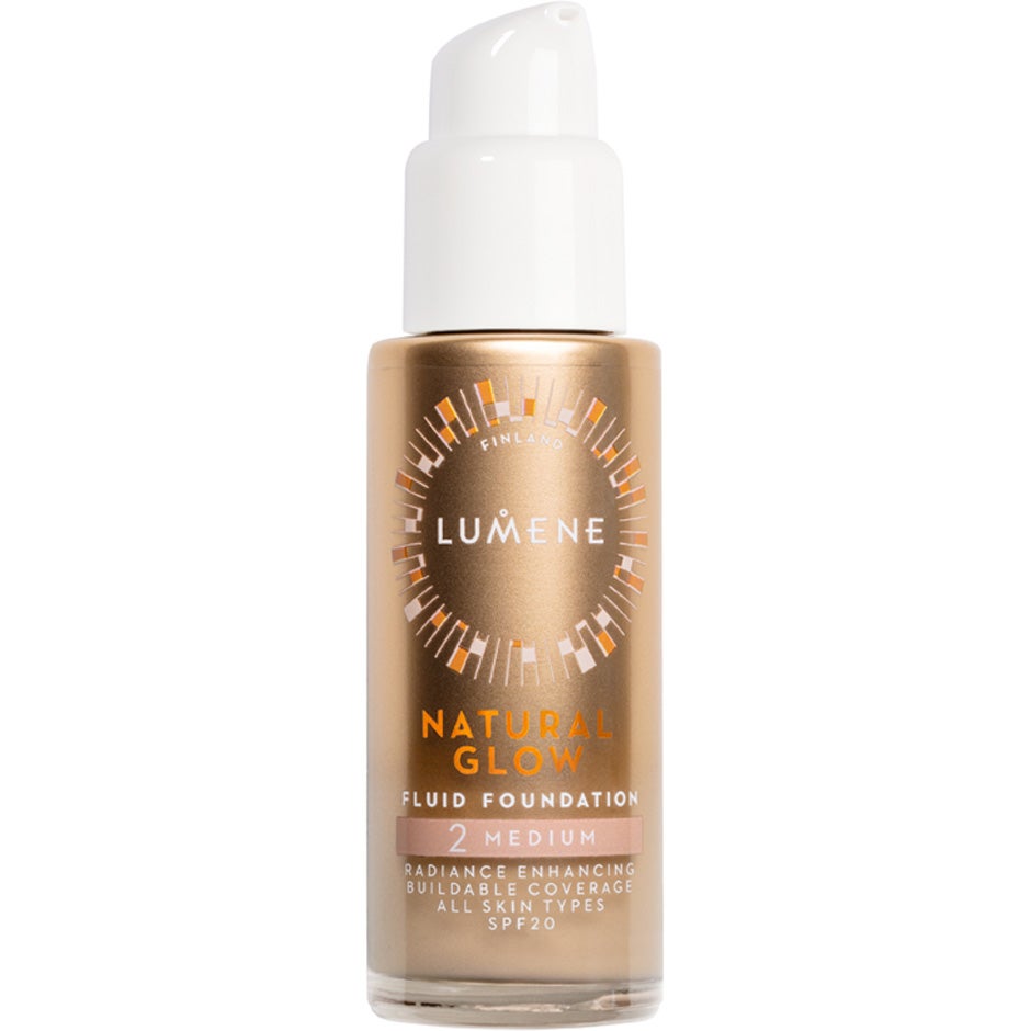 Lumene Natural Glow Fluid Foundation Spf20 foundation & concealer dam – bild 7