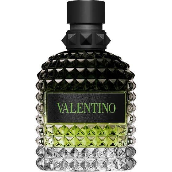 Valentino Born In Roma Uomo Green Stravaganza 100 ml Eau de Toilette i naglet glassflaske med grønn væske