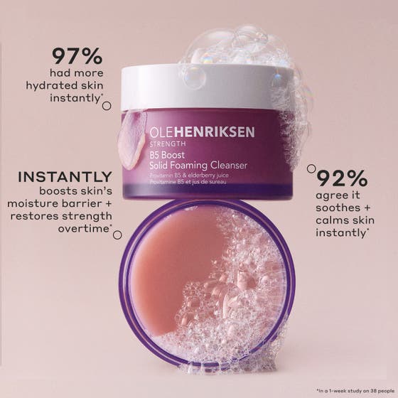 STRENGTH B5 Boost Solid Foaming Cleanser