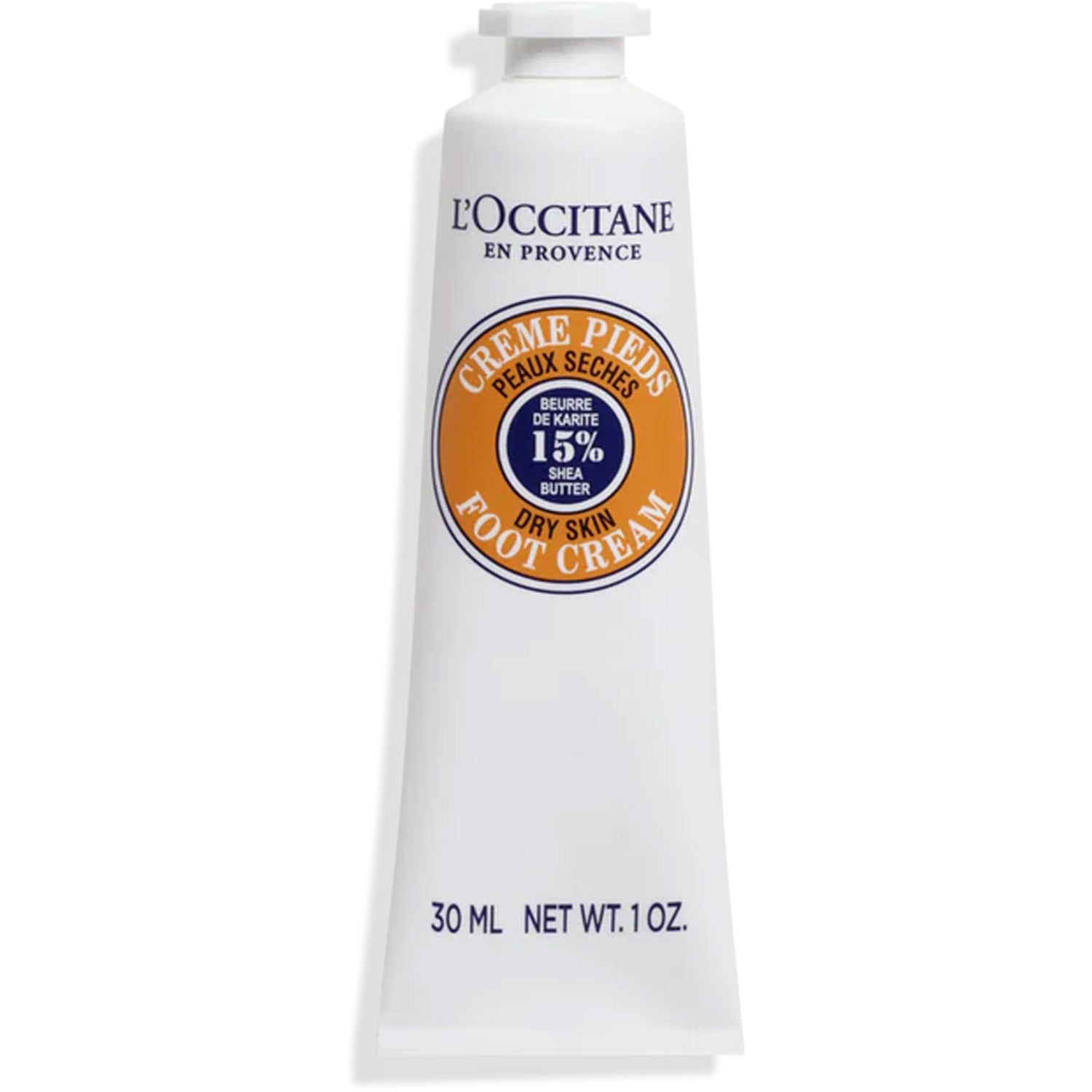 Köp L'Occitane Shea Butter Foot Cream,  30ml L'Occitane Fotvård fraktfritt