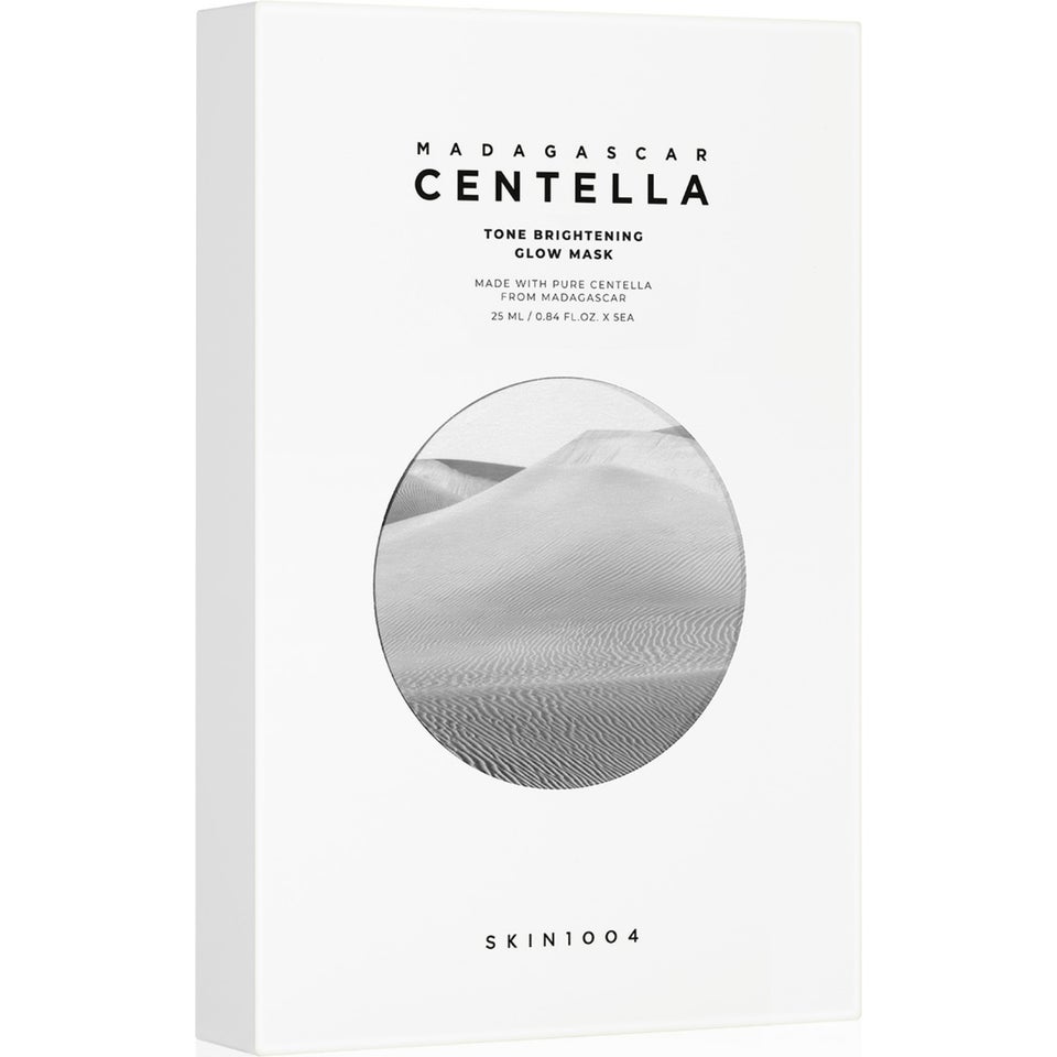 Madagascar Centella Toner Brightening Glow Mask 5 pcs