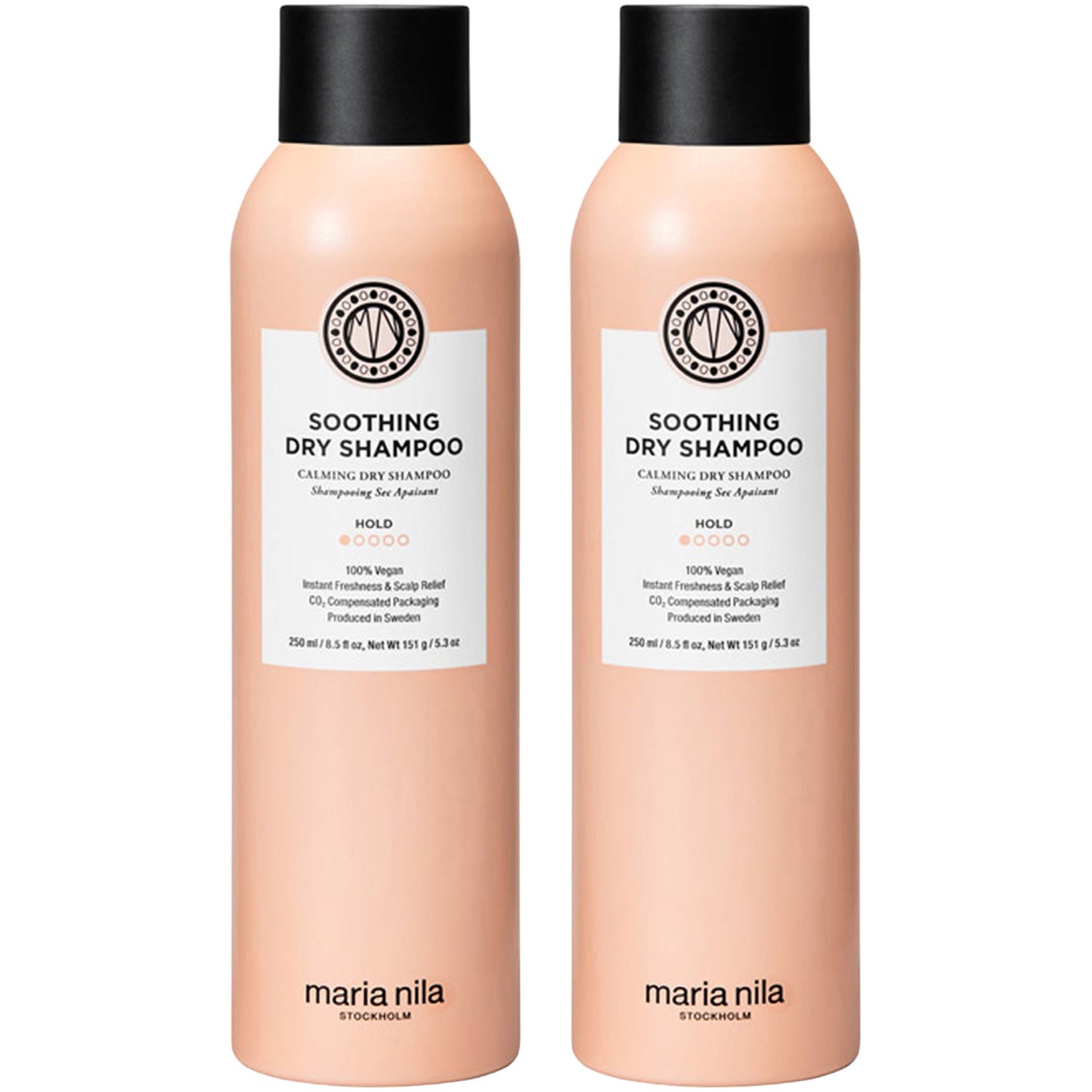 Maria Nila Soothing Dry Shampoo Duo 2x250ml Calming Dry Shampoo - 500 ml
