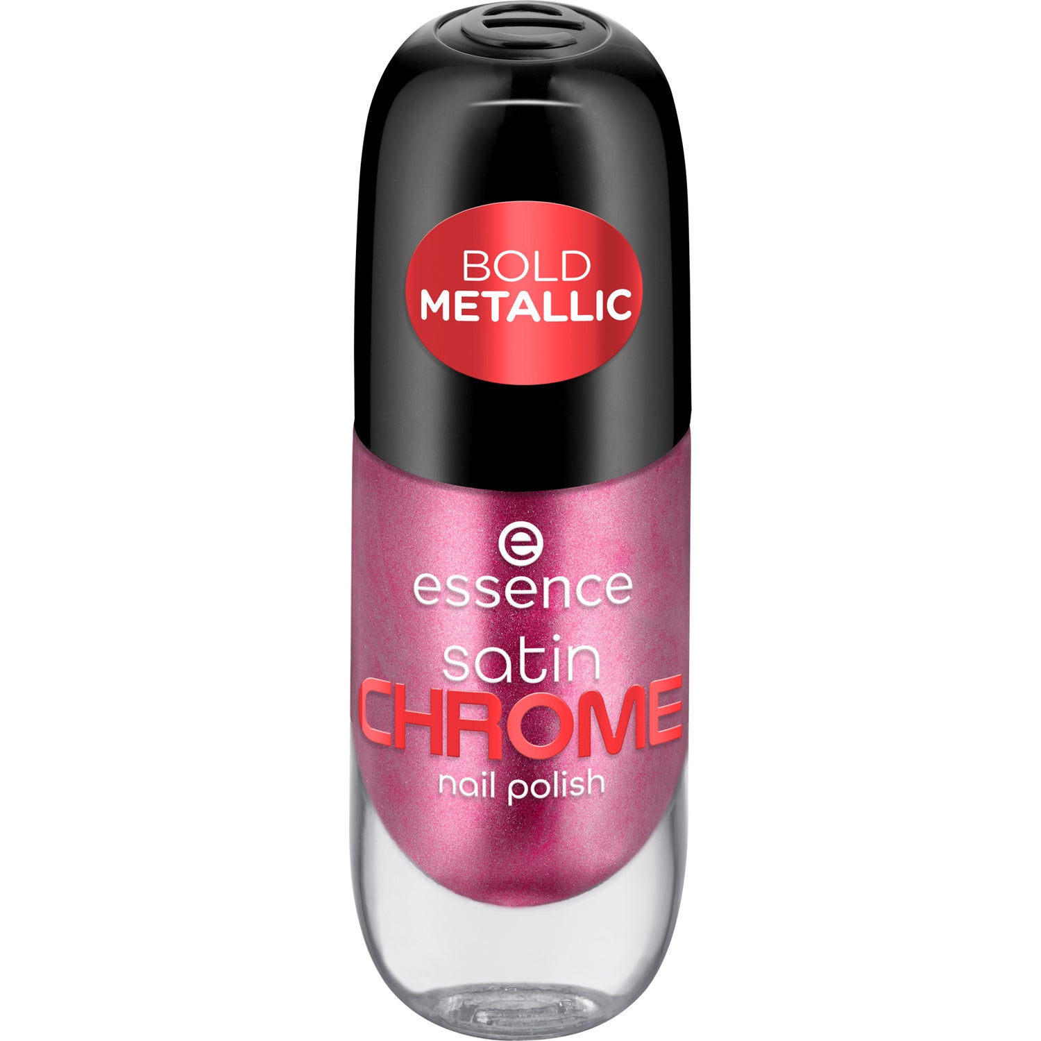 Alternativ bild 1 för essence Satin Chrome Nail Polish 03 Meta Maroon