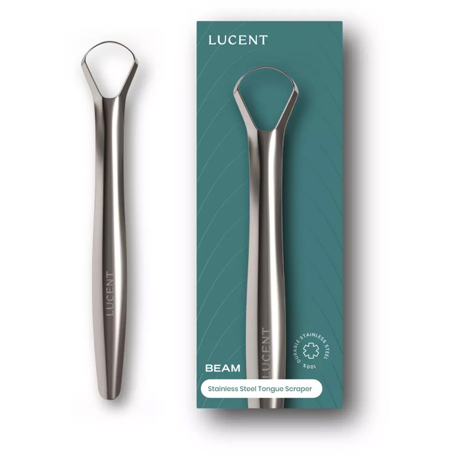 Be Lucent Stainless Steel Tongue Scraper billede