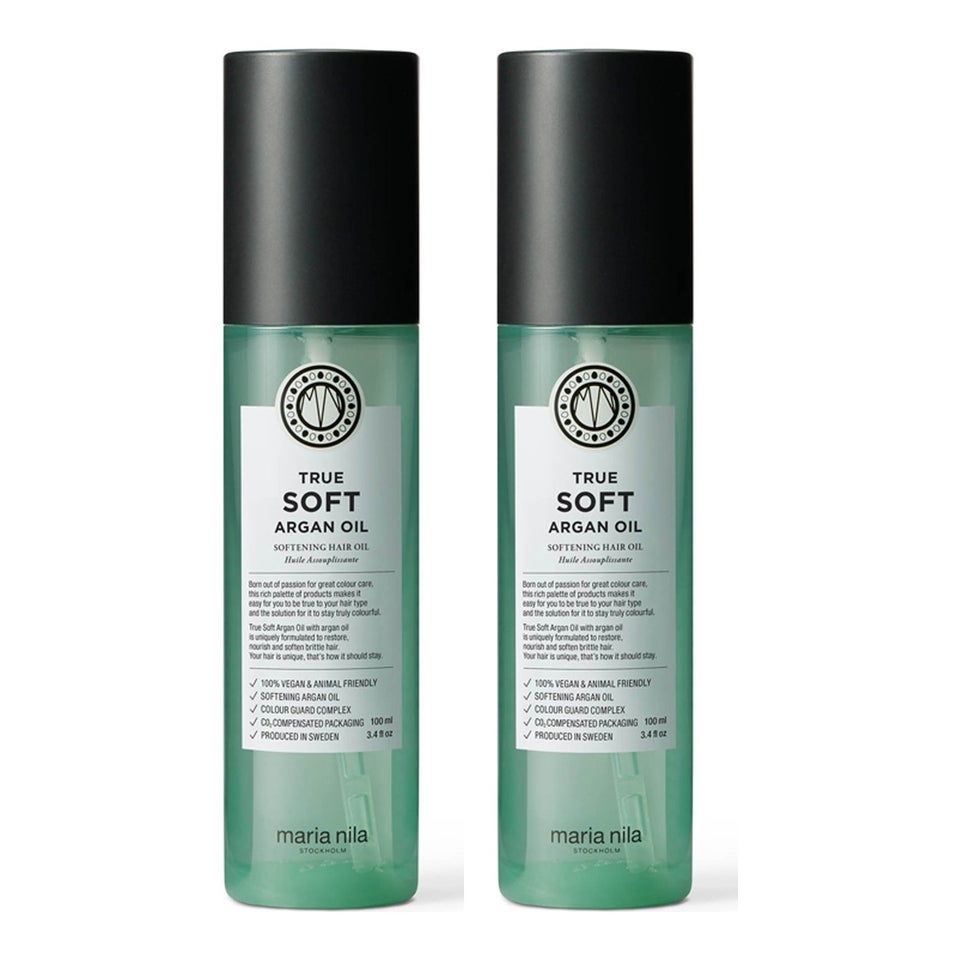 True Soft Duo 2x100ml Argan Oil