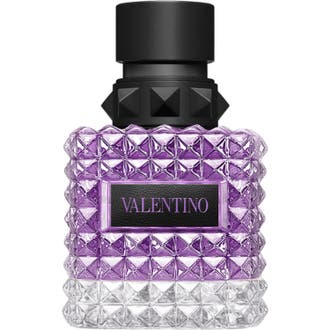 Valentino Born in Roma Donna Purple Melancholia 50 ml parfym lila vätska i nitprydd glasflaska med svart kork