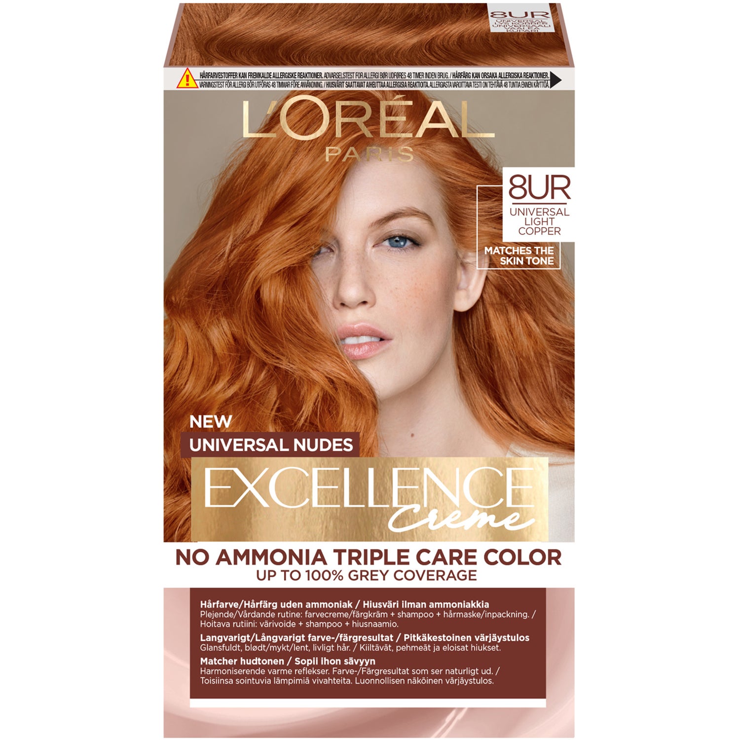 LOréal Paris Excellence, Universal Nudes, Hair Color That Matches All Skin Tones hårfärg dam – bild 7