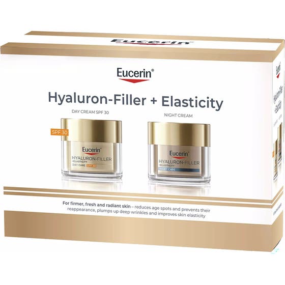 Gift Set Hyaluron-Filler+Elasticity Day & Night Cream