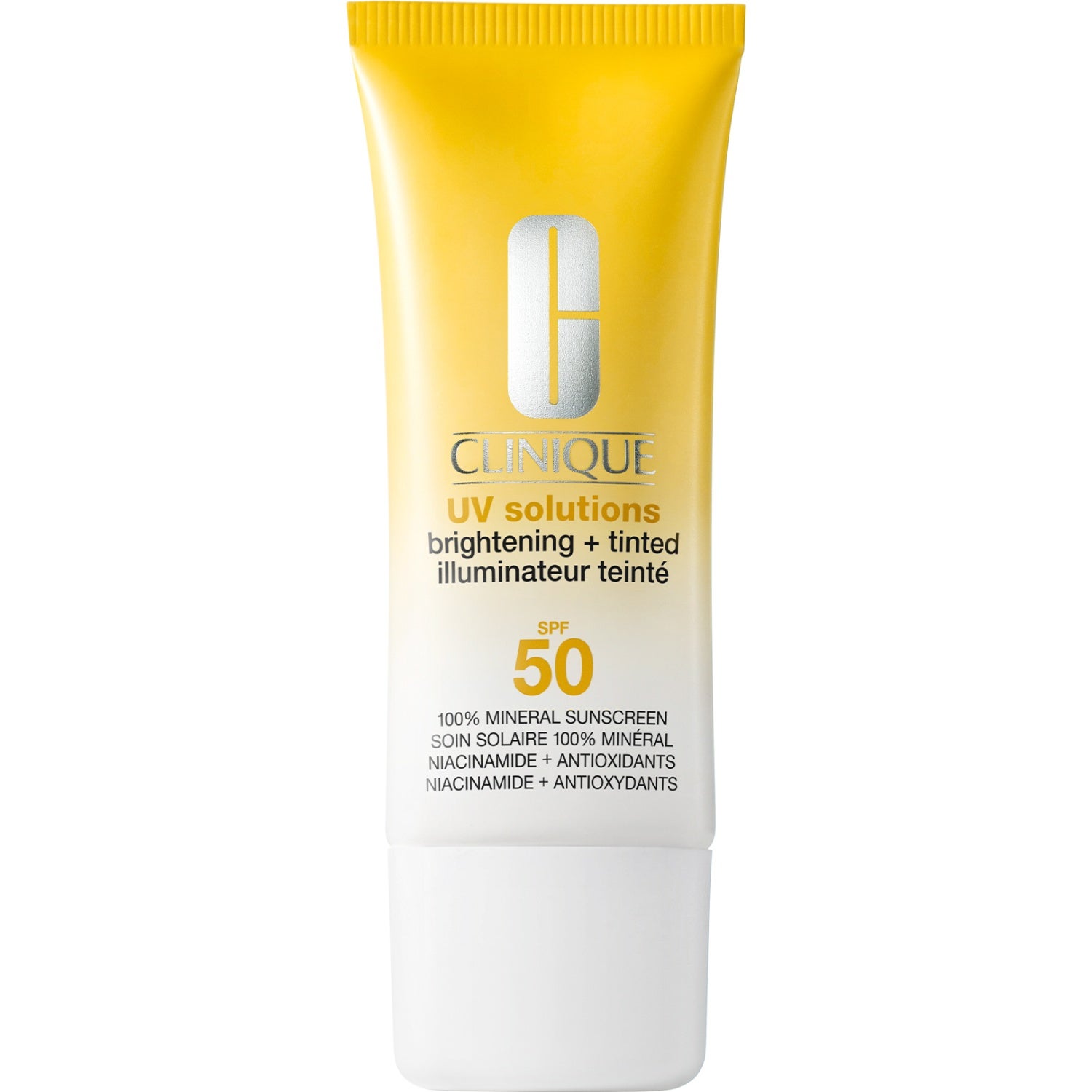 Clinique UV Solutions Brightening + Tinted Sunscreen SPF 50 Light - 40 ml billede