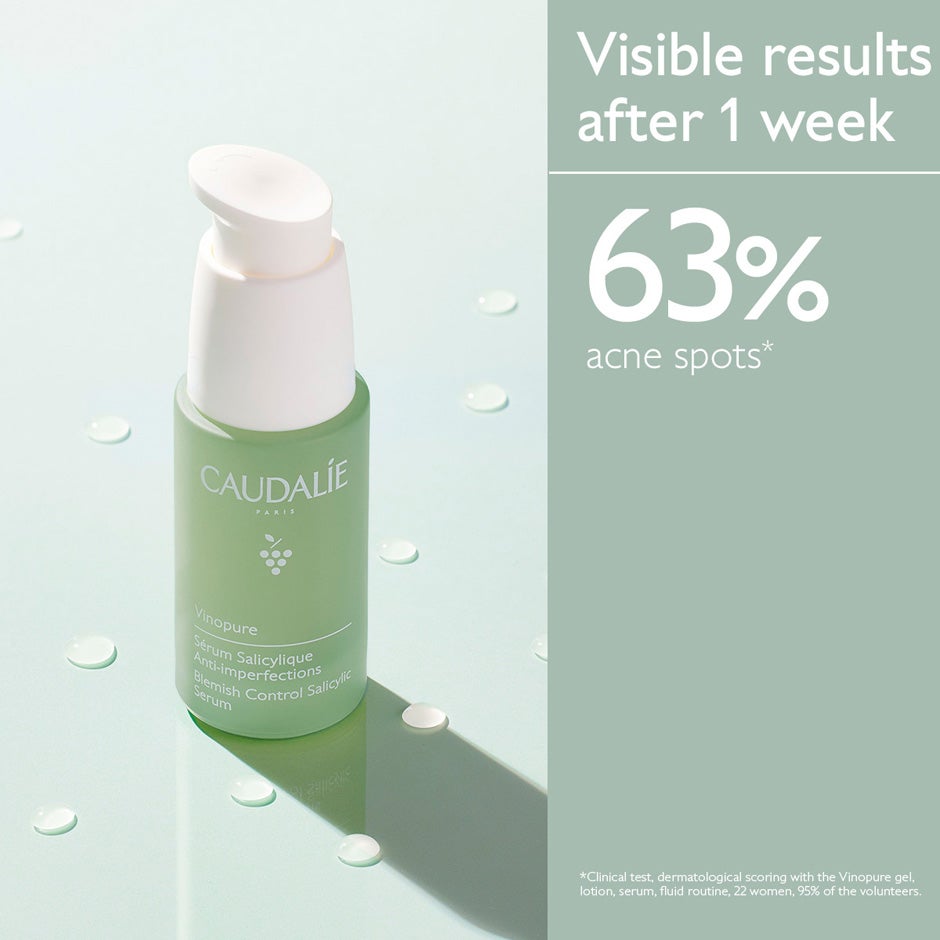 Alternativ bild 1 för Caudalie Vinopure Blemish Control Infusion Serum 30 ml