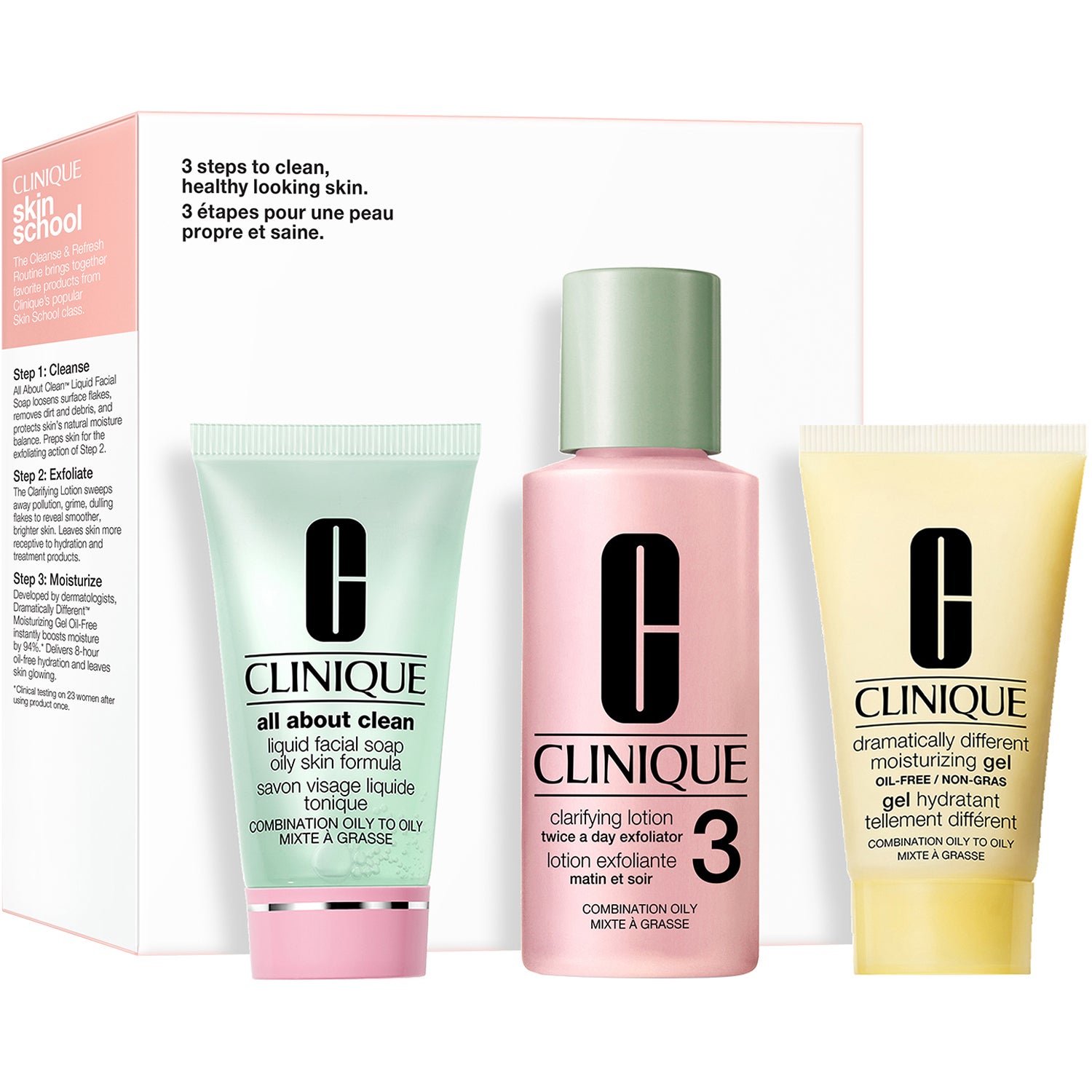 3 Step Skin Type 3 Set,  Clinique Ansikte