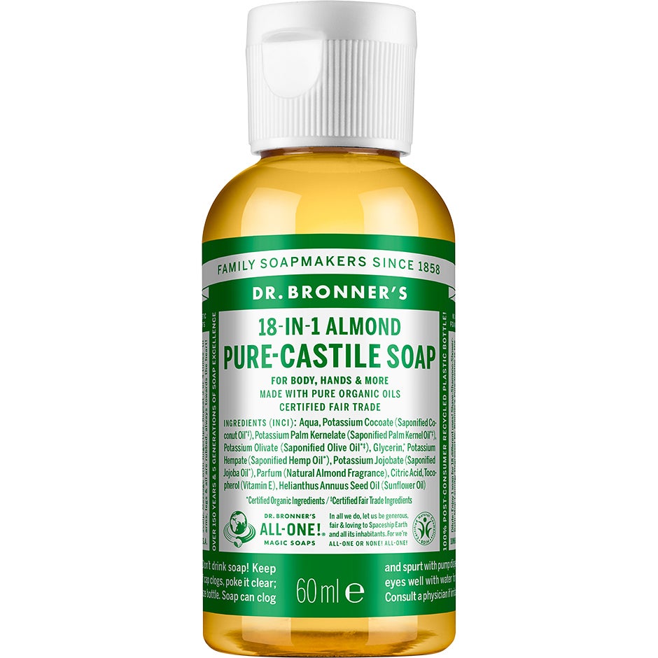 Produktfoto för Dr. Bronner's Magic Soaps Almond 60 ml