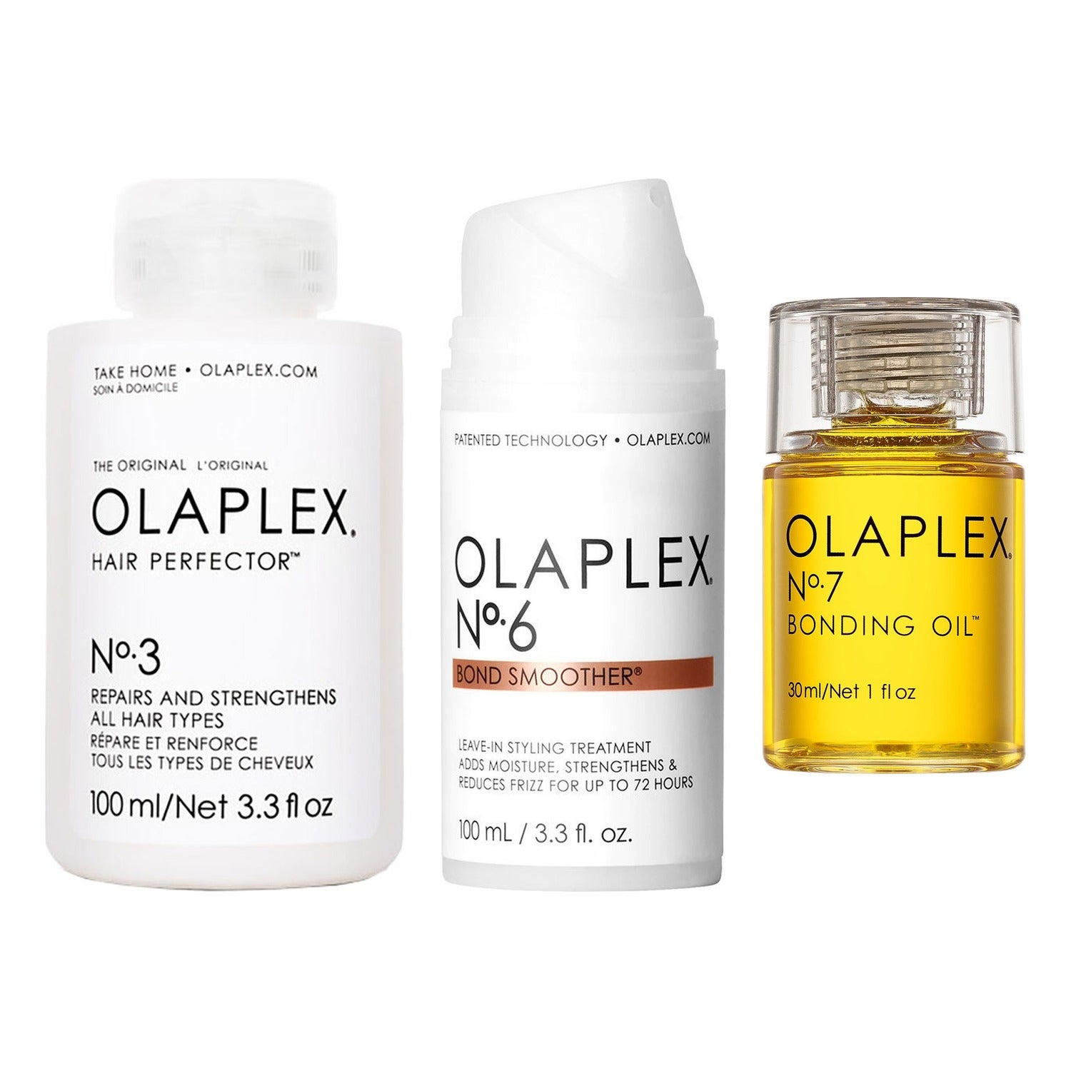 Olaplex Styling Favourites No. 3, No.7 & No.6