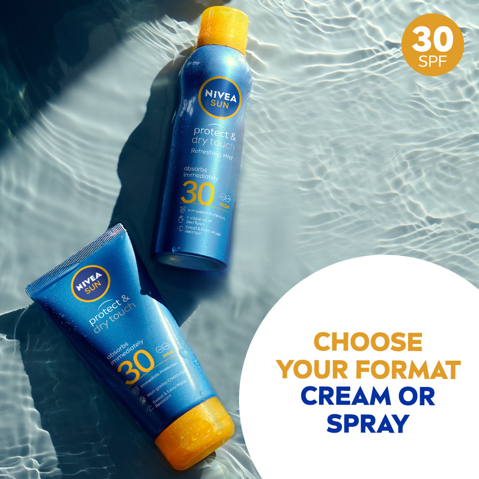 Protect & Dry Touch Sun Cream-Gel SPF30