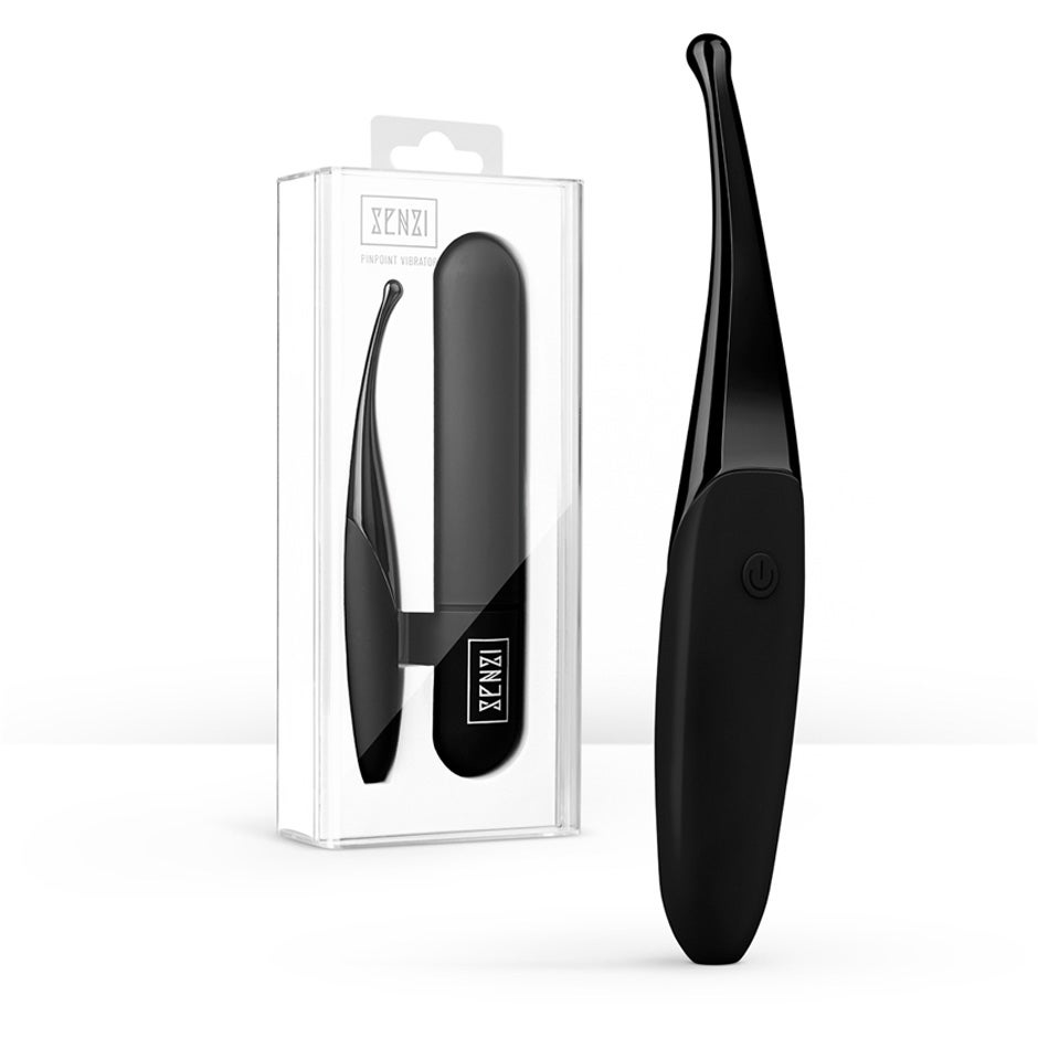 Senzi Pinpoint Vibrator Black 1 pcs