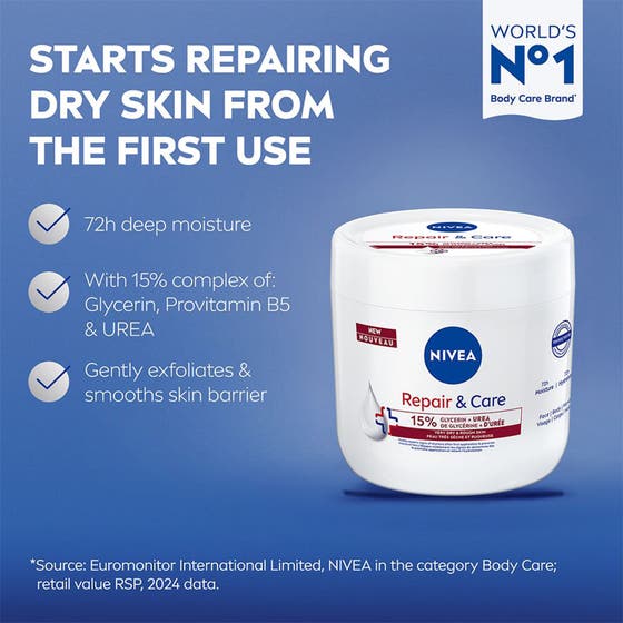 Repair & Care Body Cream + Urea