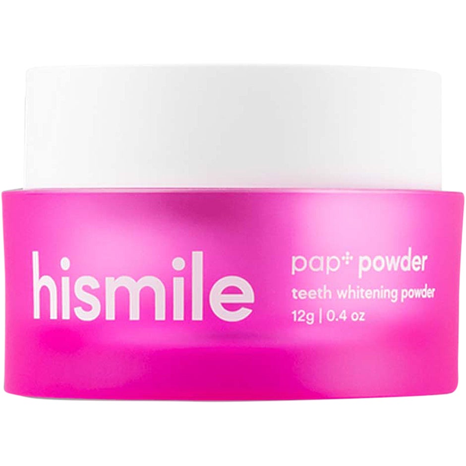 Produktfoto för Hismile PAP+ Whitening Powder Simply apply, dip, brush for a whiter & brighter smile - 12 g