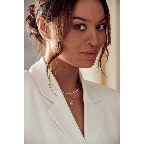 Satellite Chain Necklace 15"