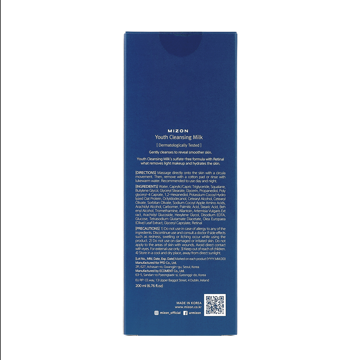 Youth Cleansing Milk