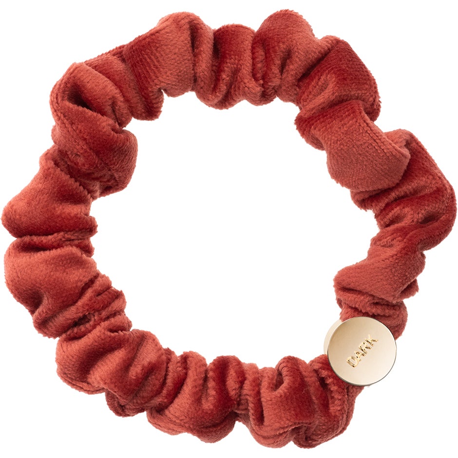 Velvet Mini Scrunchie Dark Terracotta 1 pcs