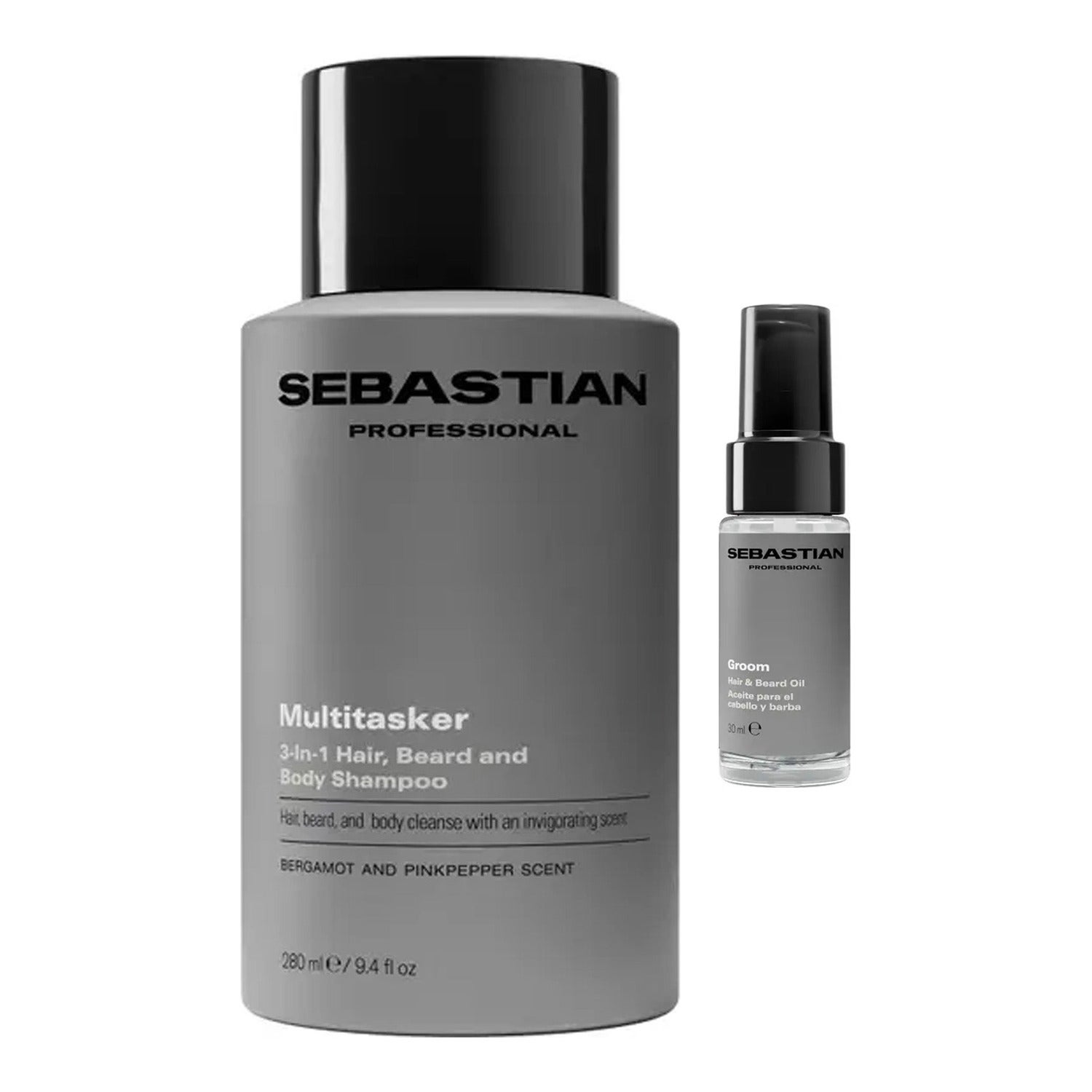 Sebastian Professional Groom Hair & Beard Oil for rakning & skäggvård herr – bild 2