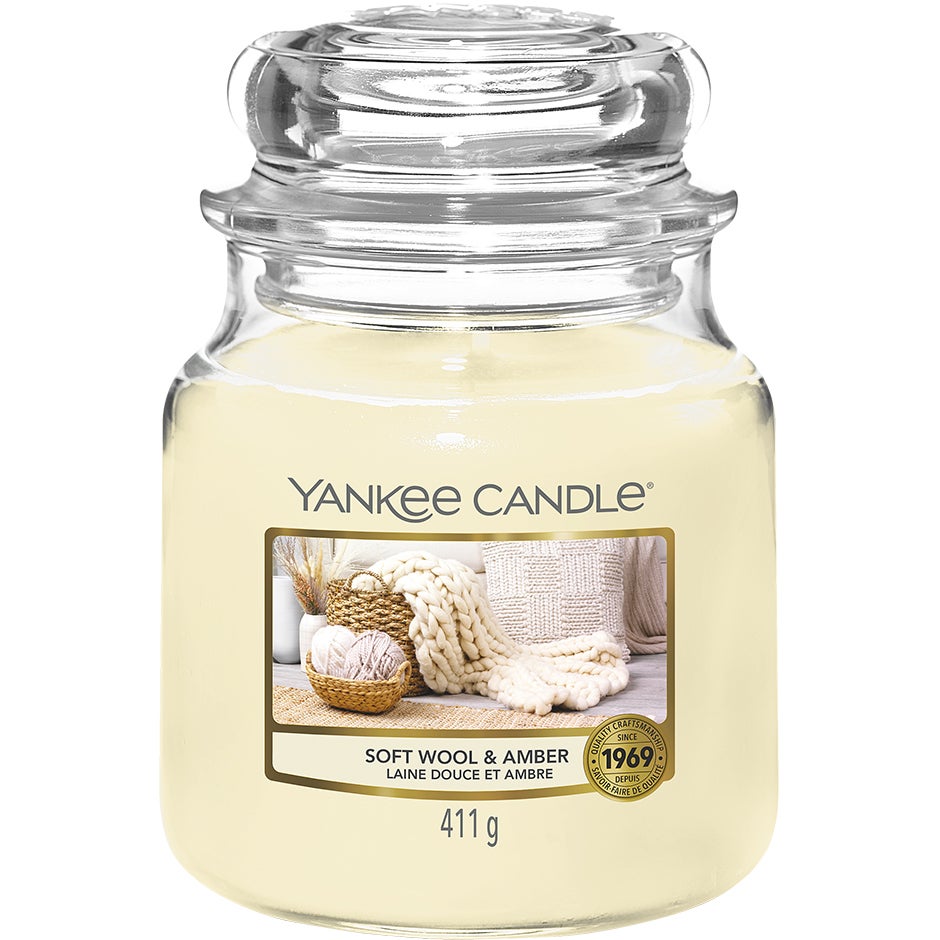 Yankee Candle Classic Soft Wool & Amber Medium